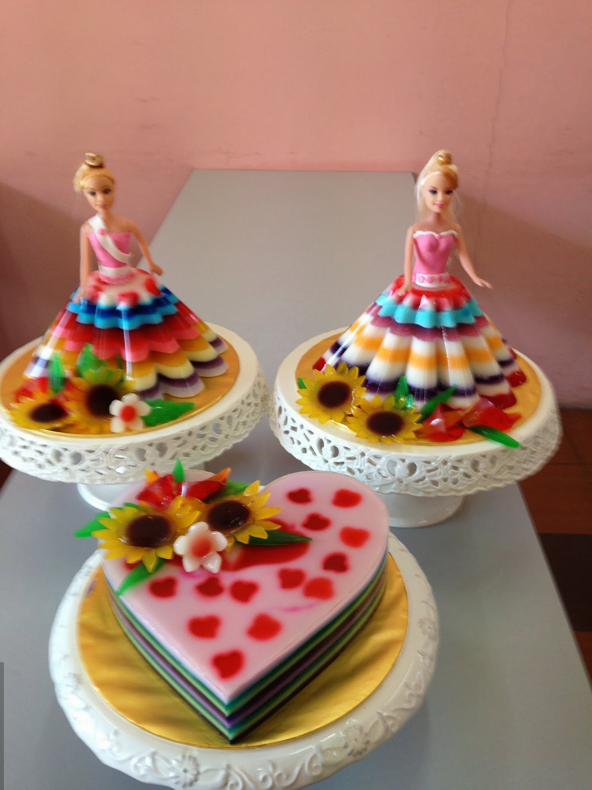 PG CakeCraft JELLY CAKES CLASS ON 7th AUGUST 2014